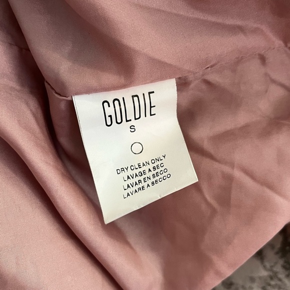 GOLDIE London Midnight Faux Fur Jacket - Pink - Picture 12 of 13